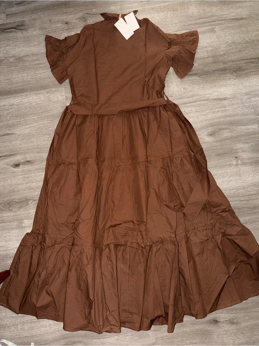 Mille Victoria dress in chocolate - Picture 11 of 13